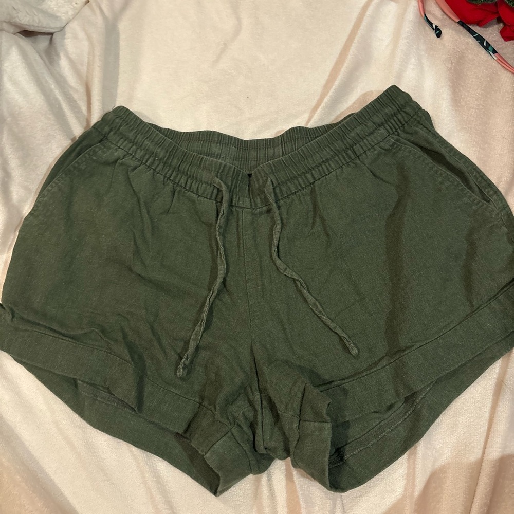 old navy linen shorts
